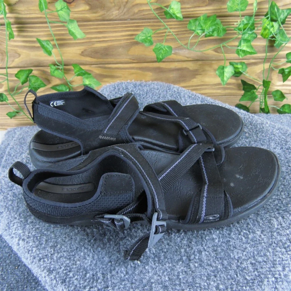 Sole Men's  Strappy Black Synthetic Size 11 Medium Gently‎ Used 2025
